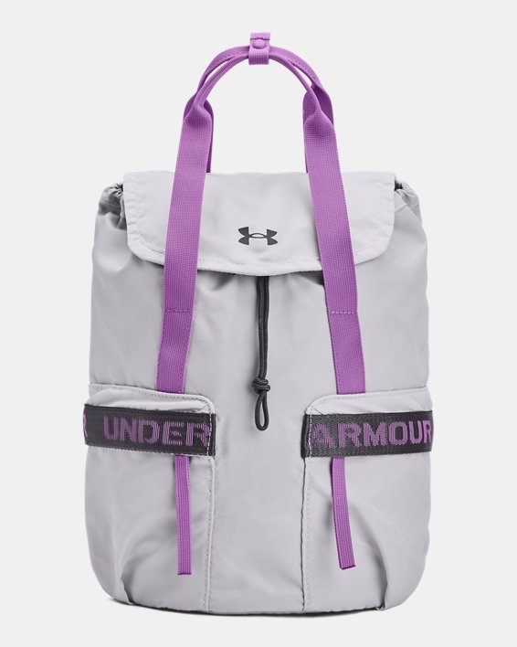 Women's UA Favorite Backpack, Gray, pdpMainDesktop image number 0